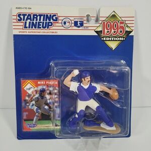 1995 Starting Lineup Mike Piazza Los Angeles Dodgers Figure with Card Kenner NIB